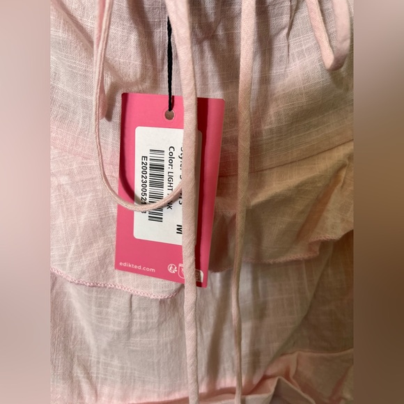 Edikted Dorothia Tiered Ruffle Minidress - Picture 4 of 8